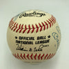 Mickey Mantle Willie Mays Hank Aaron 500 Home Run Signed Baseball PSA DNA