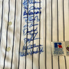 2000 New York Yankees World Series Champs Team Signed Jersey Derek Jeter PSA DNA