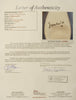 Muhammad Ali Signed Ringside Boxing Speedbag JSA COA
