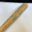 Ted Williams Willie Mays Hall Of Fame Legends Signed Baseball Bat 29 Sig PSA DNA
