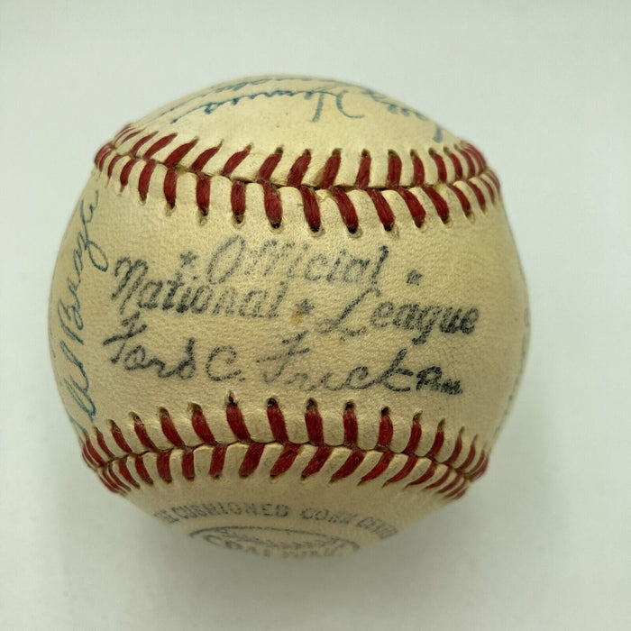 1951 St. Louis Cardinals Team Signed National League Baseball Stan Musial JSA