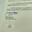Chief Noc-A-Homa 1966 Atlanta Braves Signed NL Game Used Baseball JSA COA