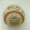 Mickey Mantle 1974 Hall Of Fame Induction Multi Signed Baseball JSA COA