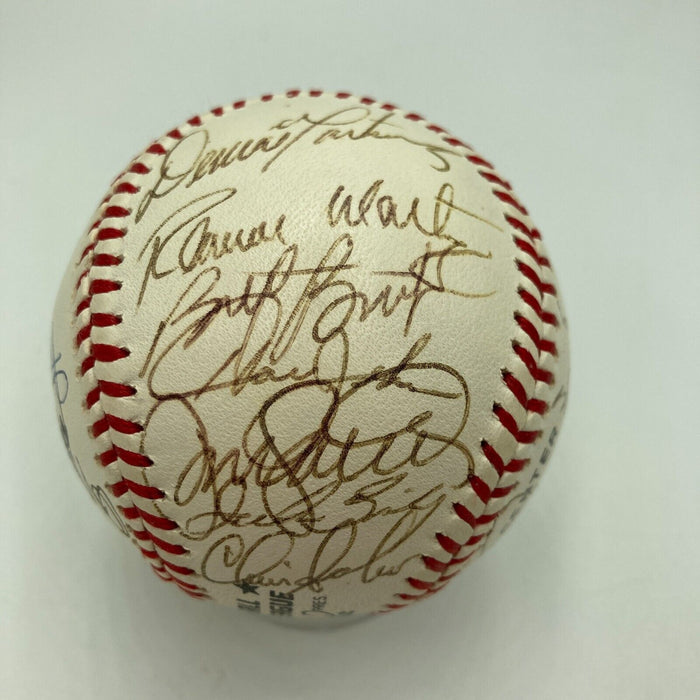 1991 All Star Game National League Team Signed Baseball Tony Gwynn