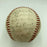 1946 Cleveland Indians Team Signed American League Baseball Bob Feller JSA COA