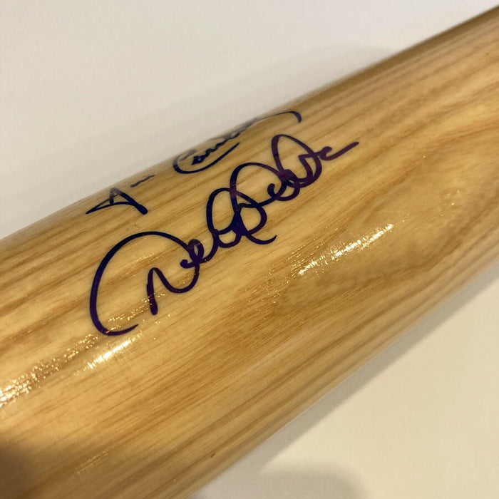 1999 New York Yankees World Series Champs Team Signed Bat Derek Jeter JSA COA