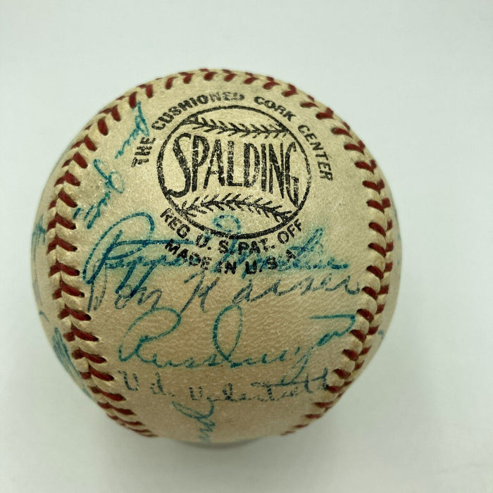 1956 Chicago Cubs Team Signed Official National League Baseball