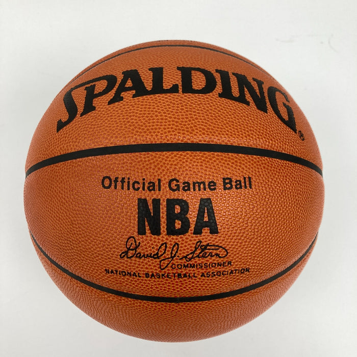 Scottie Pippen Signed 1996 Chicago Bulls Champs Game Basketball UDA Upper Deck