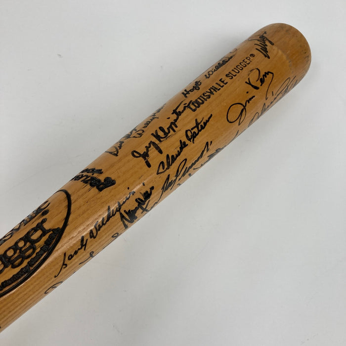 1965 Los Angeles Dodgers World Series Champs Team Signed Baseball Bat JSA COA