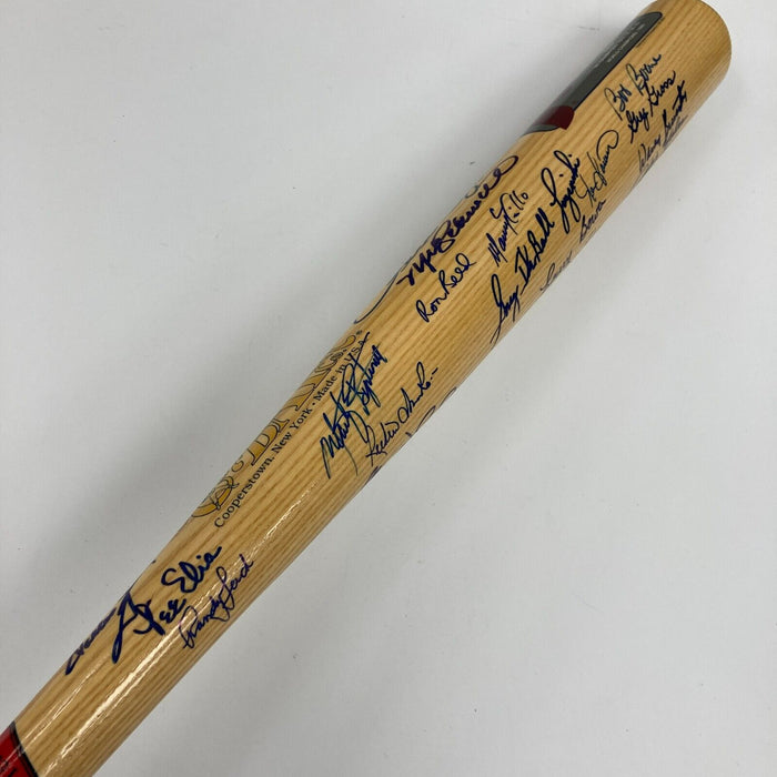 1980 Philadelphia Phillies World Series Champs Team Signed Bat 31 Sigs JSA COA
