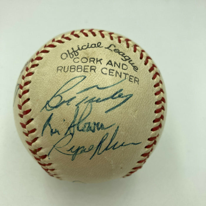 Mickey Mantle 1960 New York Yankees AL Champs Team Signed Baseball PSA DNA COA