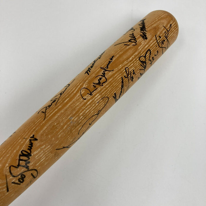 1991 Toronto Blue Jays Team Signed Game Model Baseball Bat PSA DNA & Beckett COA