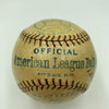 Babe Ruth Ty Cobb Walter Johnson Tris Speaker George Sisler Signed Baseball JSA