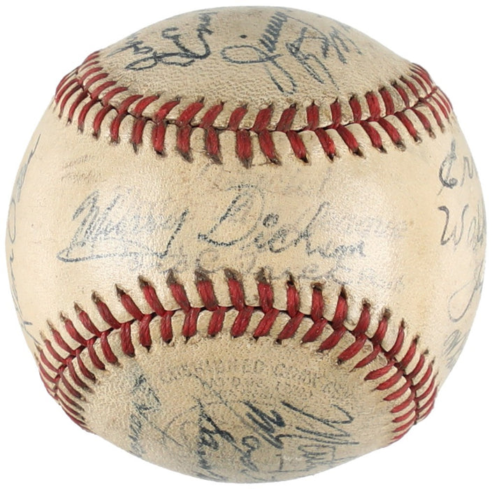 1942 St. Louis Cardinals World Series Champs Team Signed Baseball JSA COA