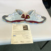 Michael Jordan Dual Signed Jordan Sneakers Shoes JSA COA Big Auto