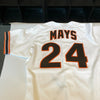 Willie Mays Signed Authentic San Francisco Giants Game Model Jersey JSA COA