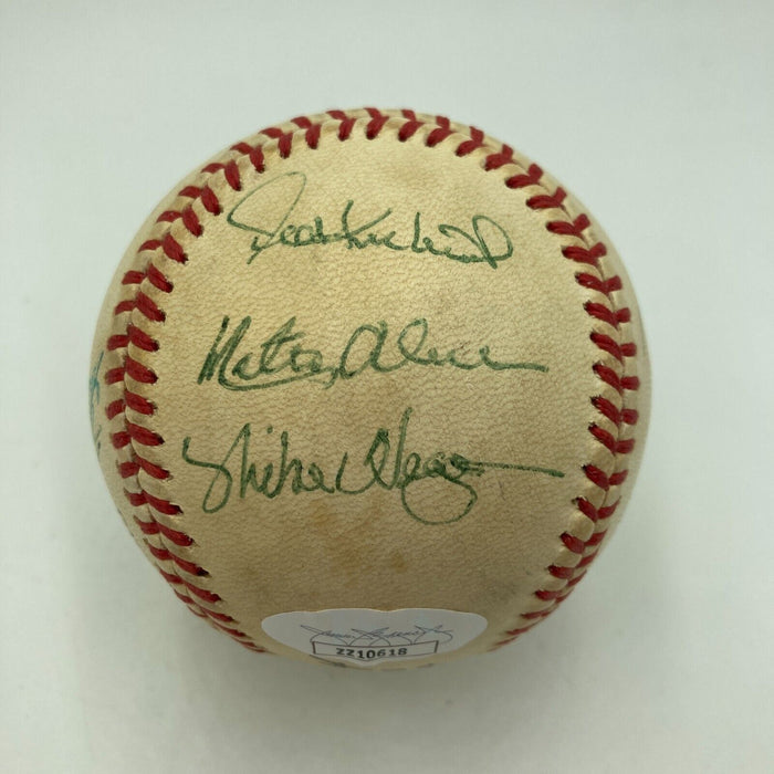 1972 Oakland A's Athletics World Series Champs Team Signed Baseball JSA COA