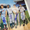 Willie Mays Hank Aaron 500 Home Run Club Signed Litho Photo 9 Sigs JSA COA