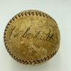 Babe Ruth Single Signed American League Baseball JSA & Beckett COA