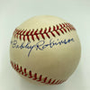 Bobby Robinson Signed Official Major League Baseball Negro League Legend JSA COA