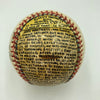 Gabby Hartnett Signed Hand Painted George Sosnak Folk Art Baseball