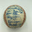 Beautiful Jackie Robinson Joe Dimaggio Hall Of Fame Multi Signed Baseball JSA