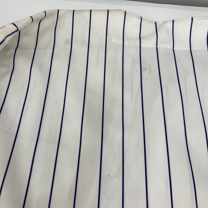 Dante Bichette Signed 1990's Russell Colorado Rockies Authentic Jersey JSA COA