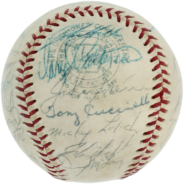 1968 Detroit Tigers World Series Champs Team Signed Baseball Beckett COA