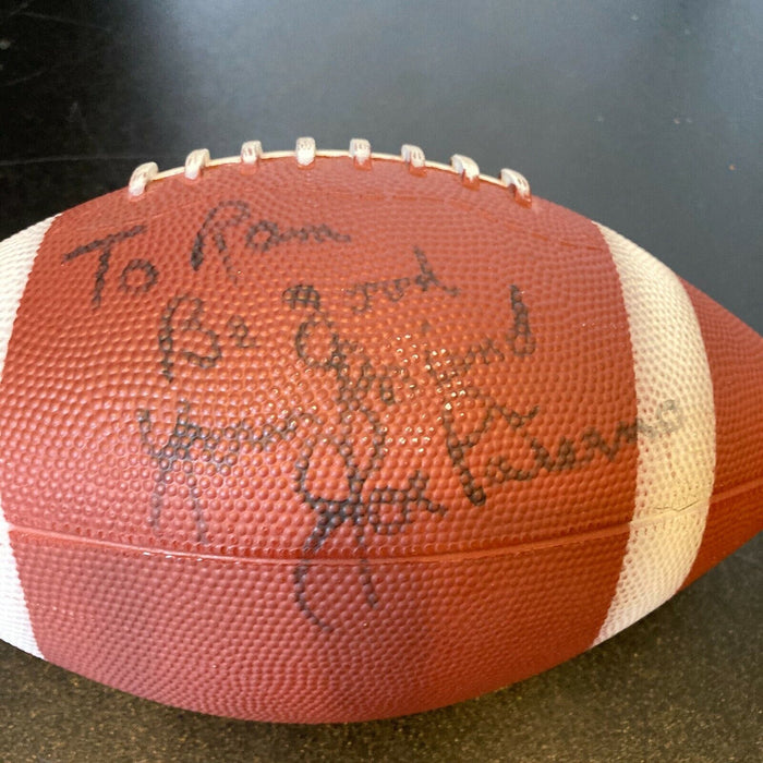 Joe Paterno Signed Autographed Football Penn State NCAA With JSA COA