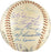 1957 New York Yankees American League Champs Team Signed AL Baseball PSA DNA COA