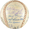 1957 New York Yankees American League Champs Team Signed AL Baseball PSA DNA COA