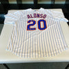 Pete Alonso "Peter Morgan" Full Name Signed New York Mets Jersey Fanatics