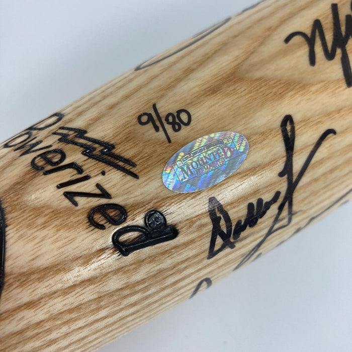 Beautiful 1980 Philadelphia Phillies World Series Champs Team Signed Bat JSA COA