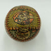 Beautiful Hand Painted George Sosnak Folk Art Baseball Rick Wise 1/1 Signed