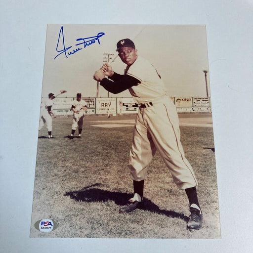 Willie Mays Signed Autographed 8x10 Photo PSA DNA COA