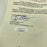 1961 New York Yankees World Series Champs Team Signed Baseball Mickey Mantle JSA