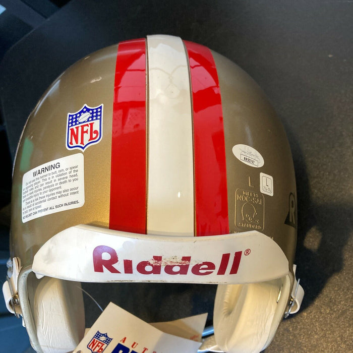 Steve Young Signed San Francisco 49ers Full Size Authentic Helmet JSA COA