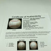 1961 New York Yankees W.S. Champs Team Signed Baseball Mickey Mantle Maris PSA