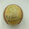 Mickey Cochrane Red Faber Ray Schalk Ed Walsh 1950's HOF Signed Baseball JSA COA