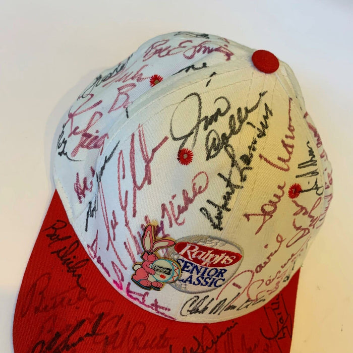 1995 PGA Ralphs Senior Classic Signed Hat 46 Sigs Nichols Rodriguez JSA COA