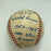 Bill McKinley Umpire Signed Inscribed Baseball World Series All Star Game JSA