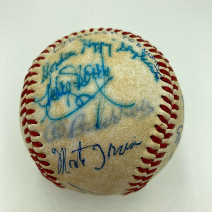 Negro League Legends Signed Official Negro League Baseball 16 Sigs With JSA COA