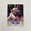 2016 Leaf Sports Heroes Pete Rose Auto Signed Baseball Card