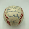 Gil Hodges Sweet Spot 1965 Washington Senators Team Signed AL Baseball JSA COA
