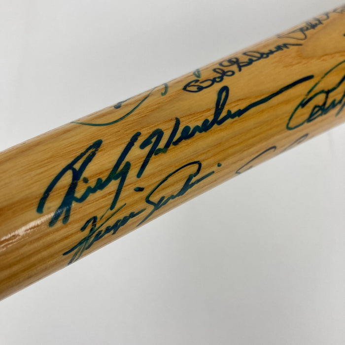 Ted Williams Sandy Koufax Hank Aaron 52 Sigs Hall Of Fame Multi Signed Bat BAS