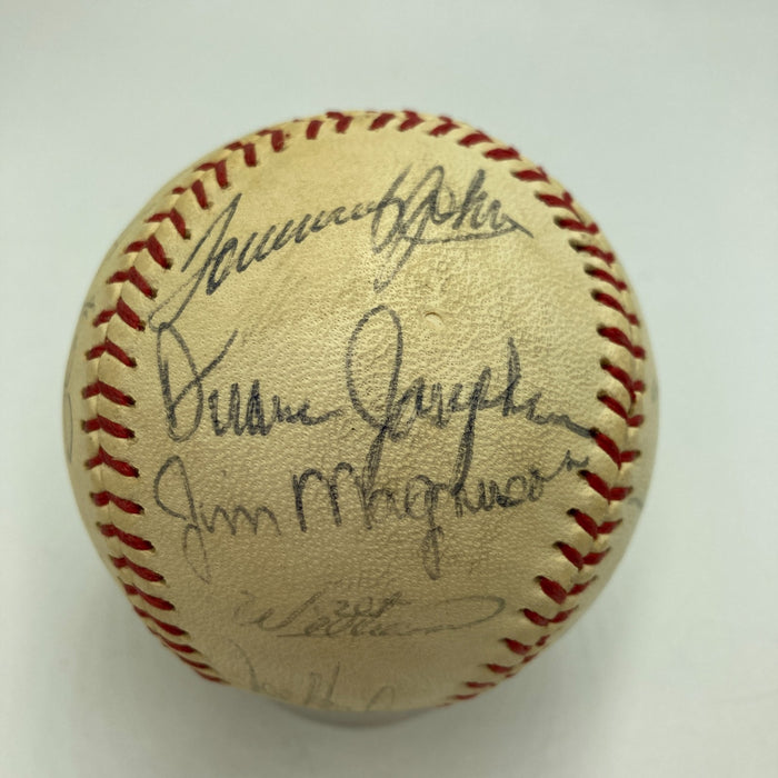 1960's Chicago White Sox Team Signed Vintage Baseball