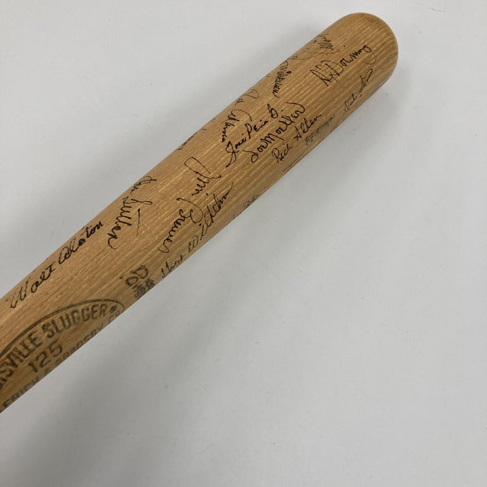 1971 Los Angeles Dodgers Team Signed Game Issued Baseball Bat PSA DNA COA