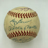 1957 New York Yankees AL Champs Team Signed Baseball Mickey Mantle PSA DNA COA
