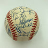 1999 NY Yankees World Series Champs Team Signed Baseball Derek Jeter JSA COA