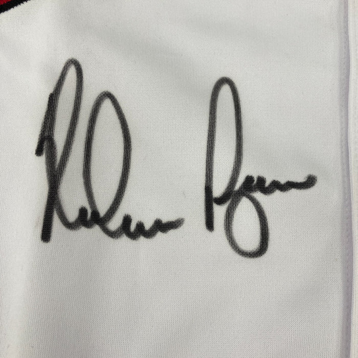 Nolan Ryan Signed 1990's Russell Texas Rangers Game Model Jersey JSA COA